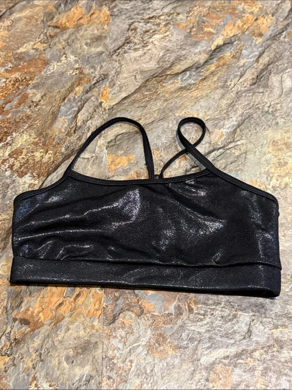 Girls racerback sports bra / dance tank top bra